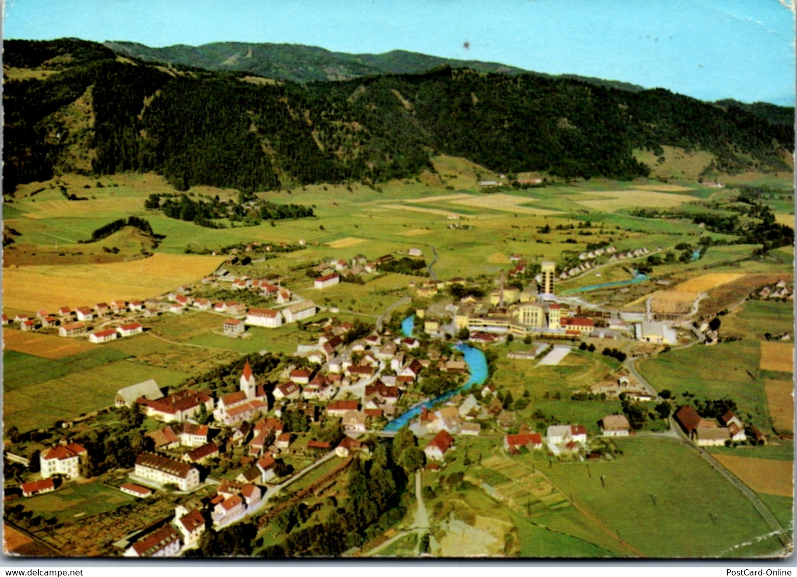 10707 - Steiermark - Pöls Bei Judenburg , Panorama - Gelaufen 1967 - Judenburg