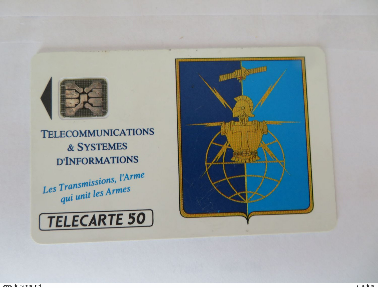 Télécarte 50 Relative à Une Carrière Dans Les Transmissions De L'armée De Terre - Army