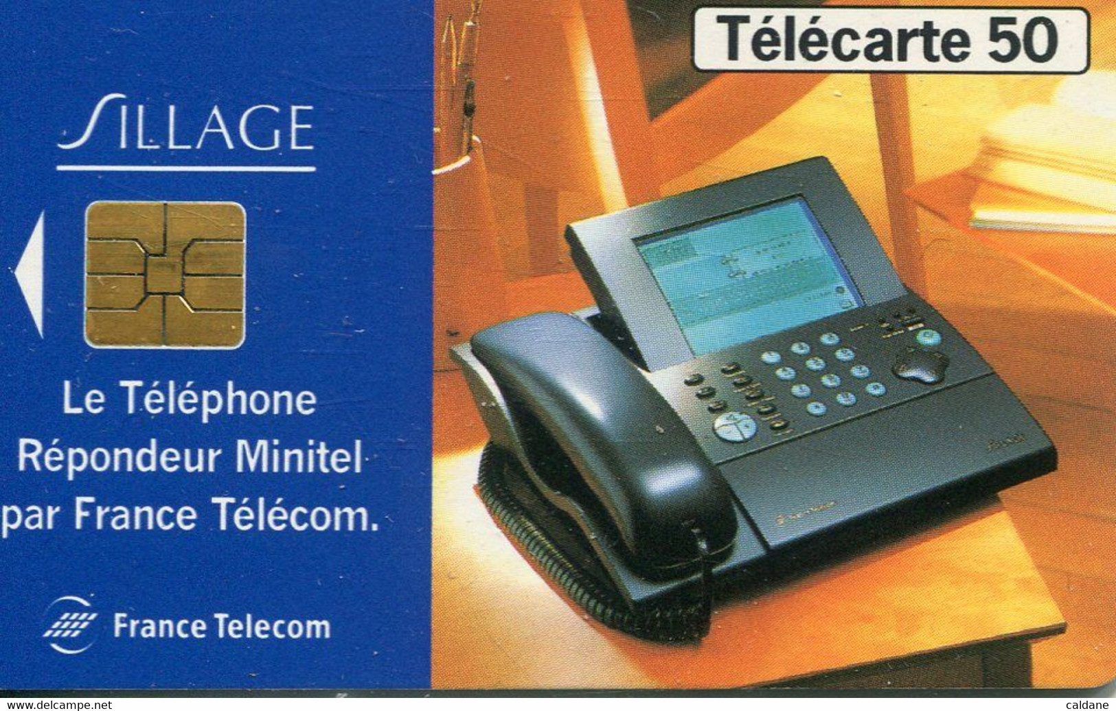 TELECARTE  France Telecom  50  UNITES.      1.000.000.  EX. - Opérateurs Télécom