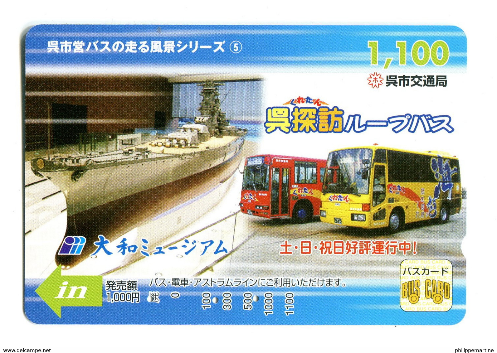 Titre De Transport Bus Card - Bus - World