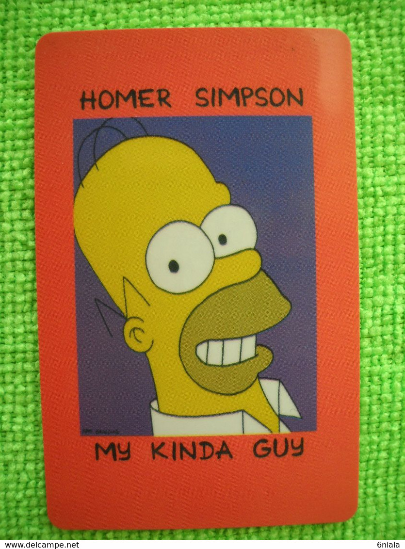 7170 Télécarte Collection HOMER SIMPSON   My KENDA Guy     BD           ( Recto Verso)  Carte Téléphonique - BD