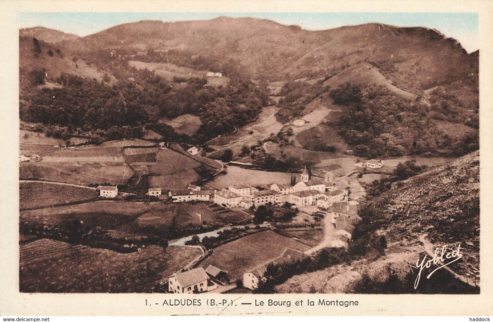 ALDUDES : LE BOURG ET LA MONTAGNE - Aldudes