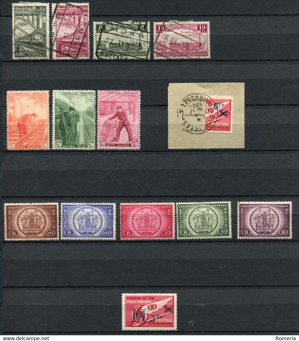 Belgique - 1905 -> 1935 - Joli Lot Timbres Colis Postaux Oblitérés - Numéros Dans Description - Andere & Zonder Classificatie