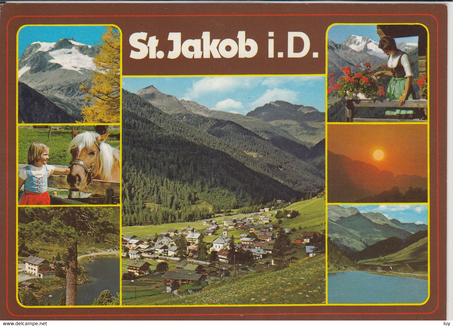 ST. JAKOB / DEFEREGGEN - Mehrfachansicht, Heilklimaort In Osttirol - Defereggental