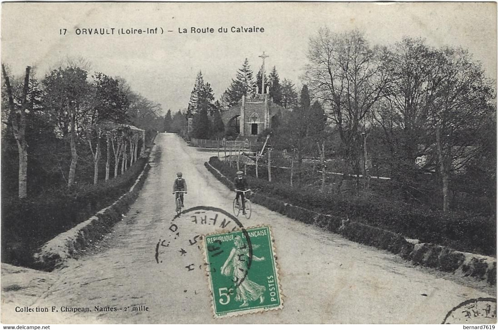 44  Orvault  -   La Route Du Calvaire - Orvault