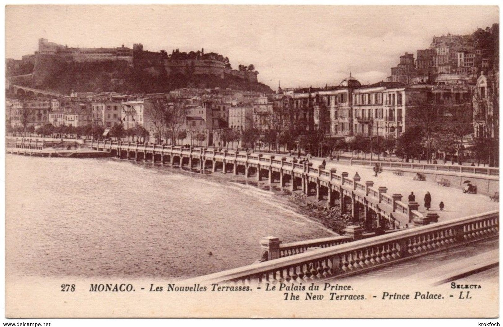 Monaco - Nouvelles Terrasses & Palais - LL 278 - Les Terrasses