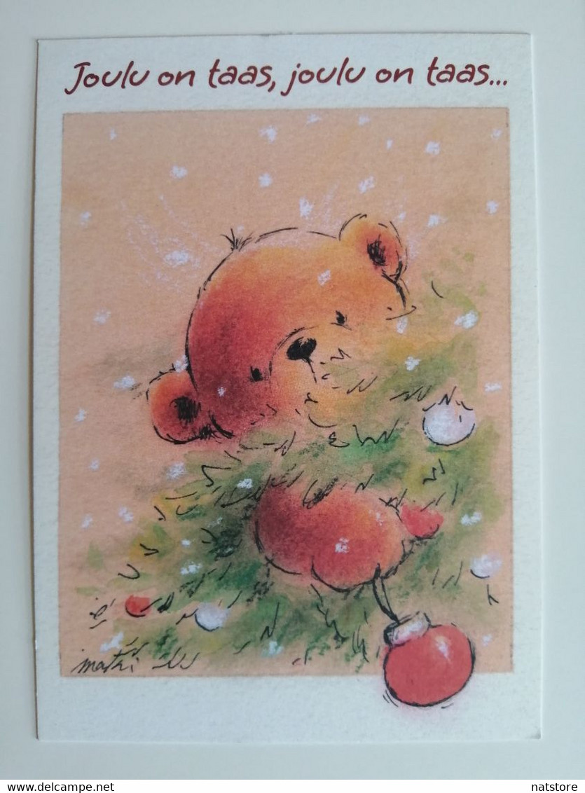 2006..FINLAND ...VINTAGE POSTCARD WITH STAMP..CHRISTMAS - Briefe U. Dokumente