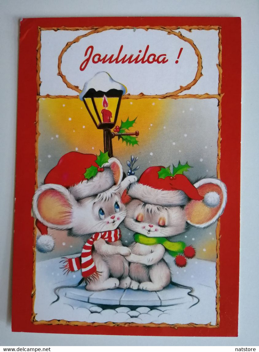 2001..FINLAND ...VINTAGE POSTCARD WITH STAMP..CHRISTMAS - Briefe U. Dokumente