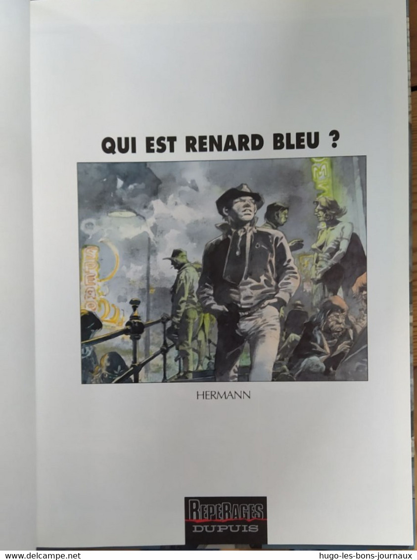 Jeremiah 23_Qui Est Le Renard Bleu ?_Hermann_repérages Dupuis - Jeremiah