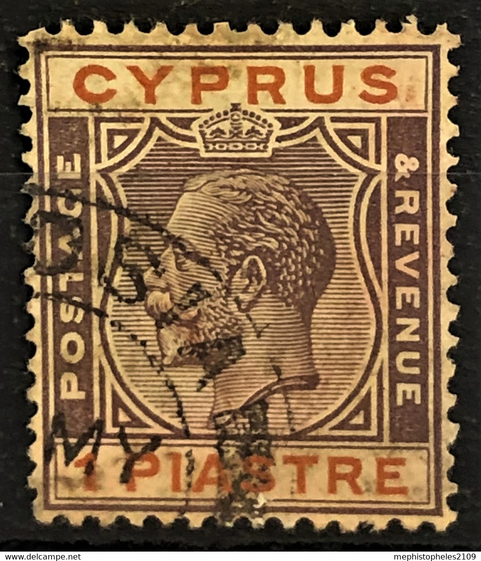 CYPRUS 1924 - Canceled - Sc# 94 - 1p - Cyprus (...-1960)