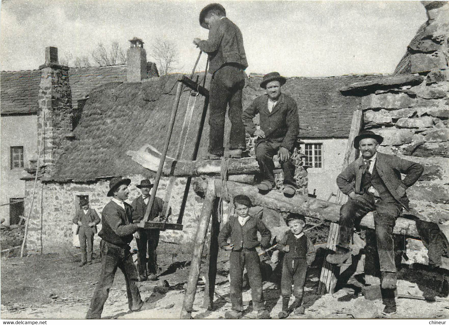 IL ETAIT UNE FOIS L'AUVERGNE ET LES CEVENNES LES SCIEURS DE LONG - Autres & Non Classés