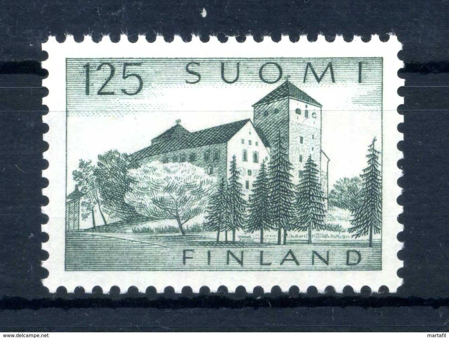 1961 FINLANDIA SET MNH ** N.509 125m. Serie Ordinaria - Neufs