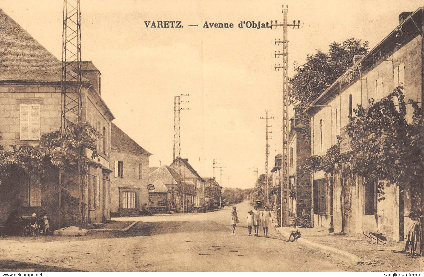 CPA 19 VARETZ AVENUE D'OBJAT - Autres & Non Classés