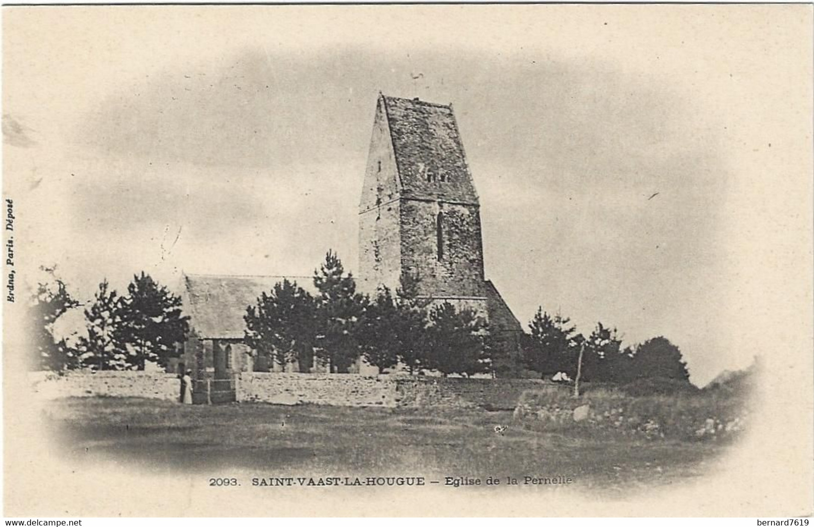 50  Saint  Vaast La Hougue    -   Eglise De La Pernelle - Saint Vaast La Hougue