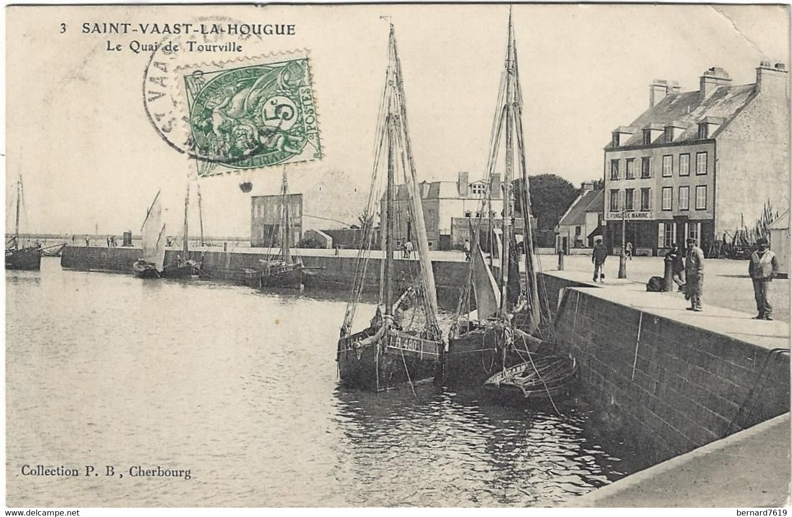 50  Saint  Vaast La Hougue    -   Le Quai De Tourville - Saint Vaast La Hougue