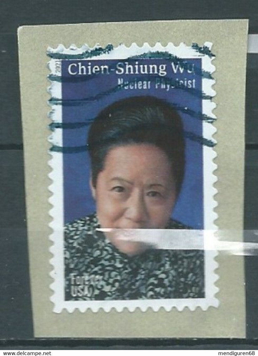 VEREINIGTE STAATEN ETATS UNIS USA 2021 PHYSICIST CHIEN-SHIUNG WU F USED ON PAPER SC 5557 MI 5790 YT 5390 - Gebraucht