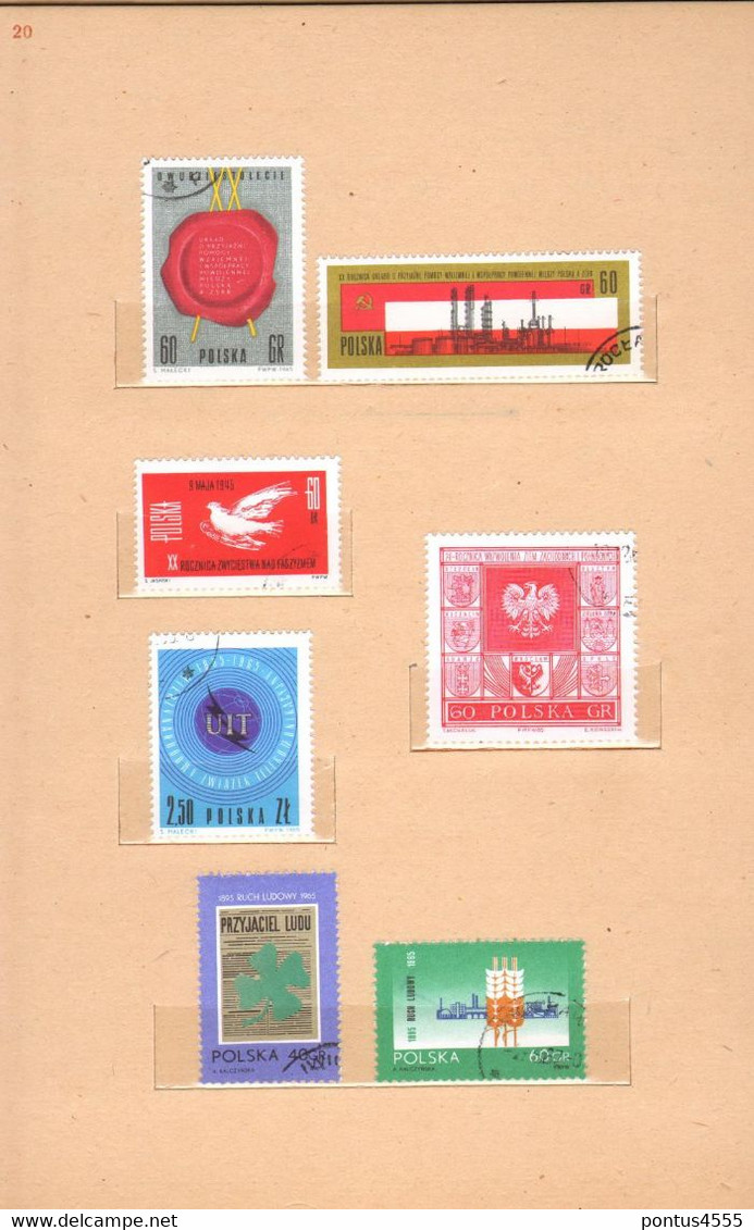 Poland collection 1964-1965 CTO