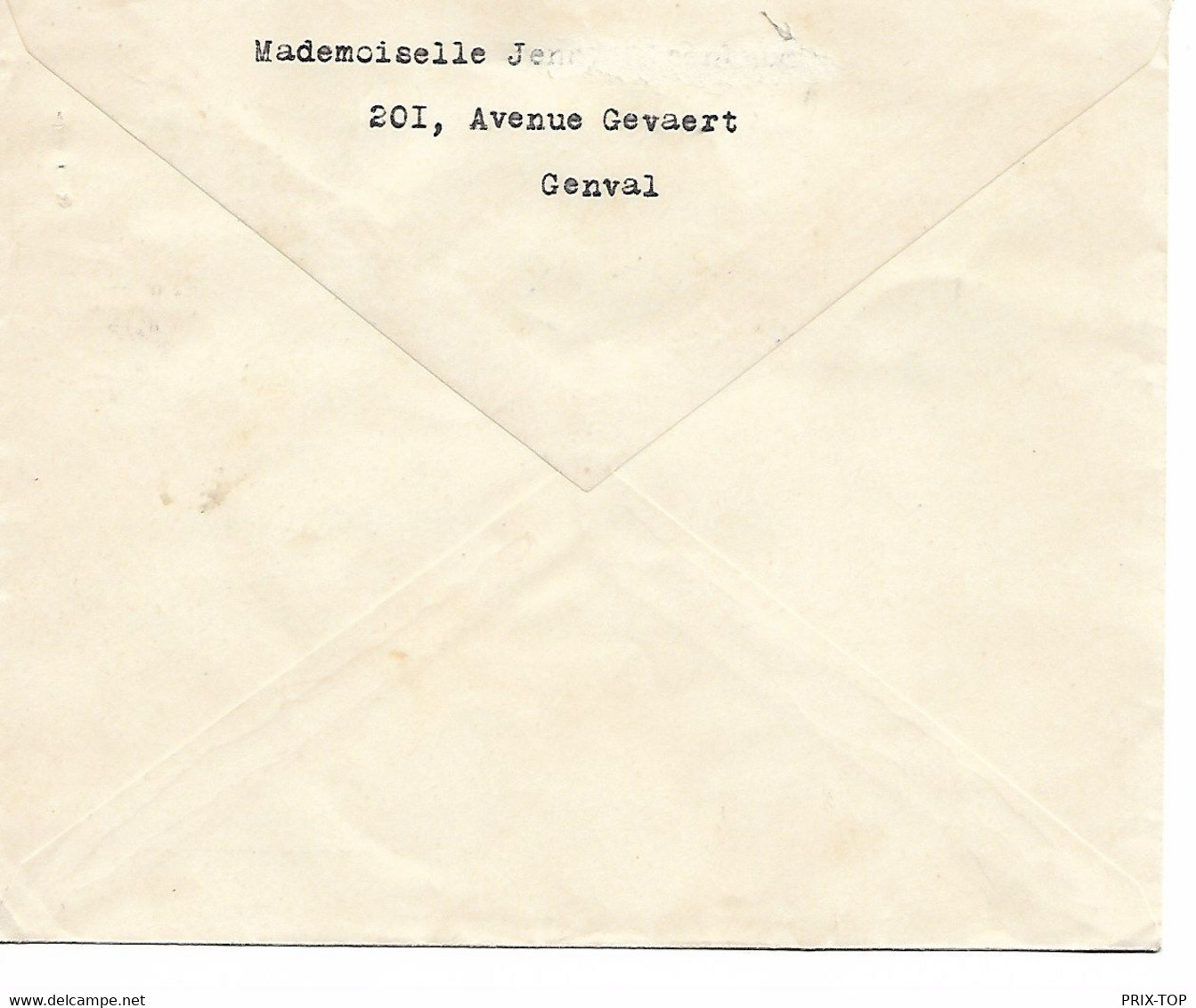 REF4423/ TP 768-771 Exportation S/L. Recommandée C. Genval 1/7/1950 > BXL - 1948 Export