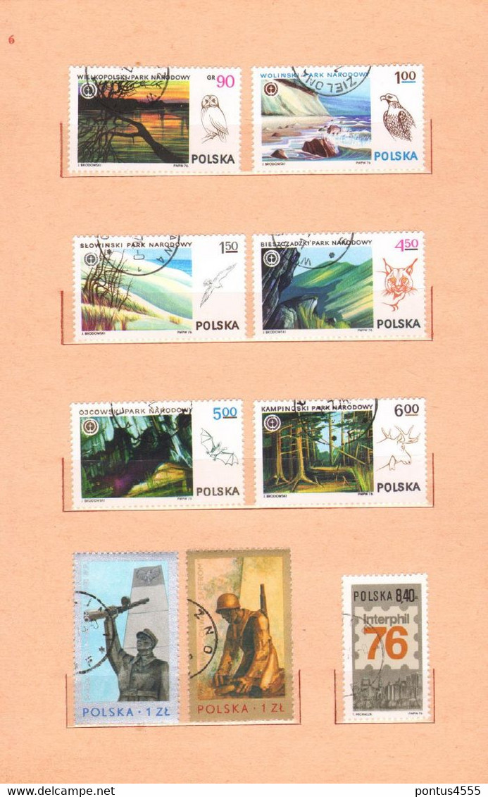 Poland collection 1976-1977 CTO