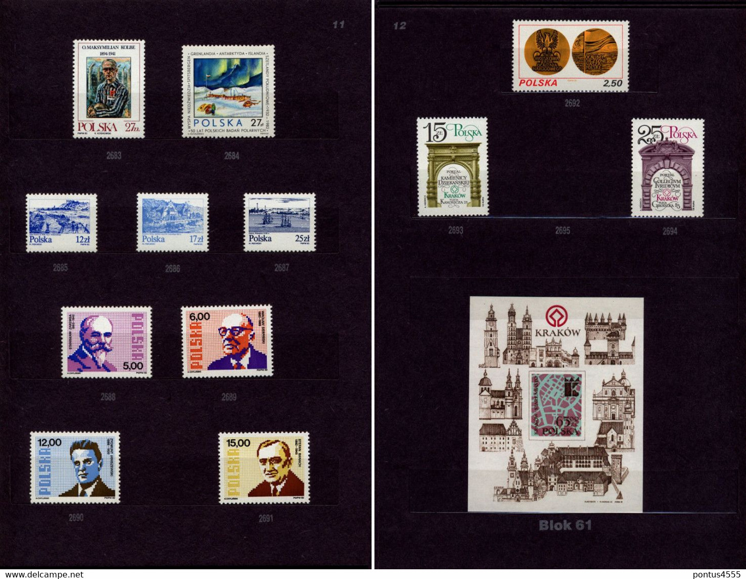 Poland collection 1982-1983 MNH