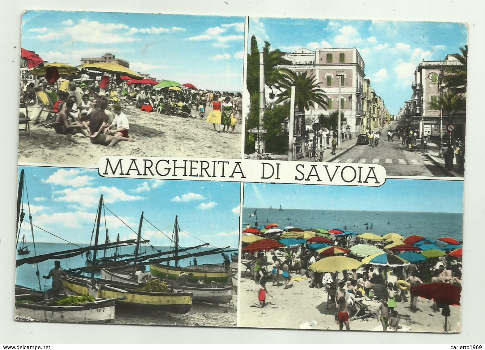 MARGHERITA DI SAVOIA - VIAGGIATA  FG - Barletta