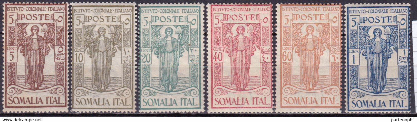 Somalia 1926 - Istituto Coloniale N. 66/91 MNH - Somalia