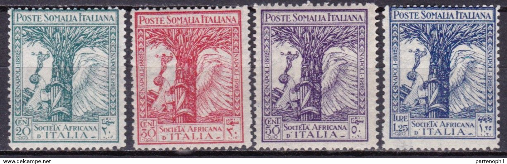 Somalia 1928 - Società Africana N. 112/115 MNH - Somalie