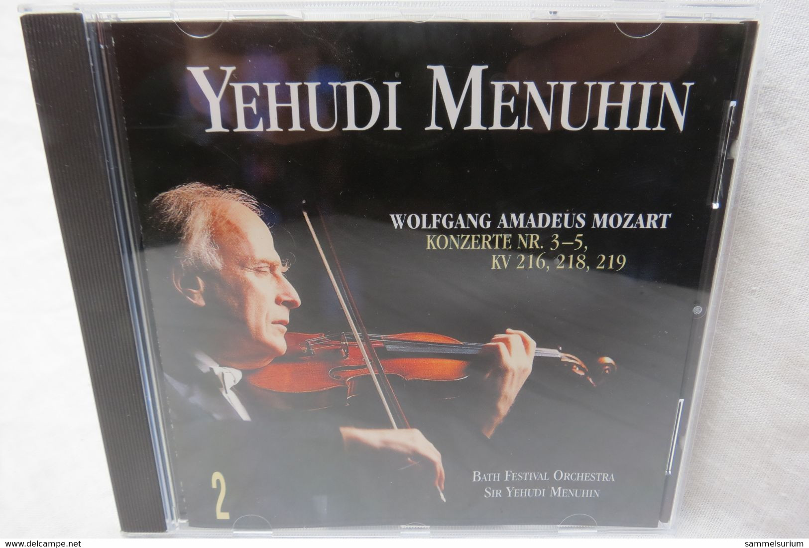 5 CDs "Yehudi Menuhin" Grosse Violinkonzerte - Canti Gospel E Religiosi