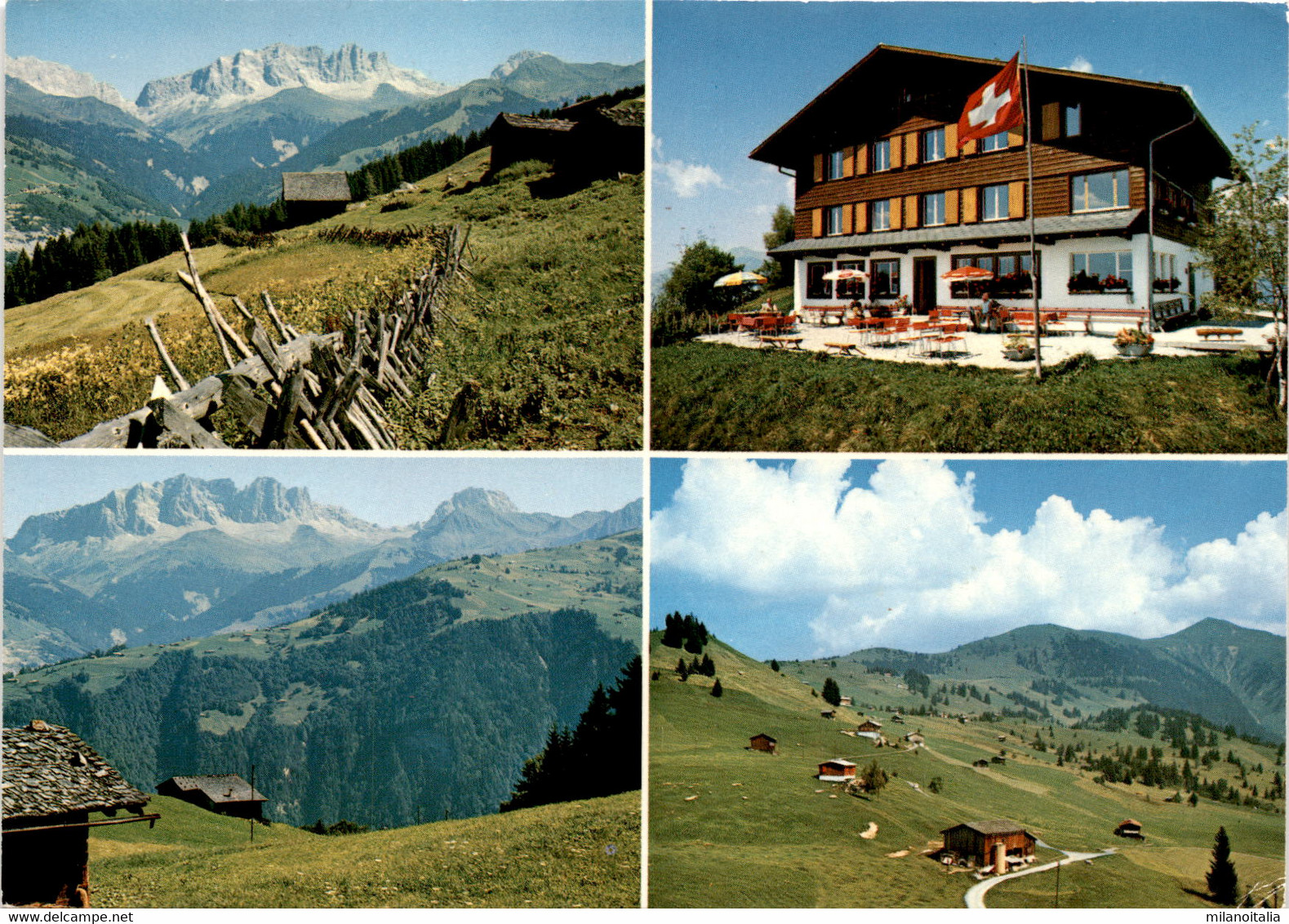 Berghaus Mottis Stels Ob Schiers - 4 Bilder (39-542) * 18. 6. 1984 - Schiers