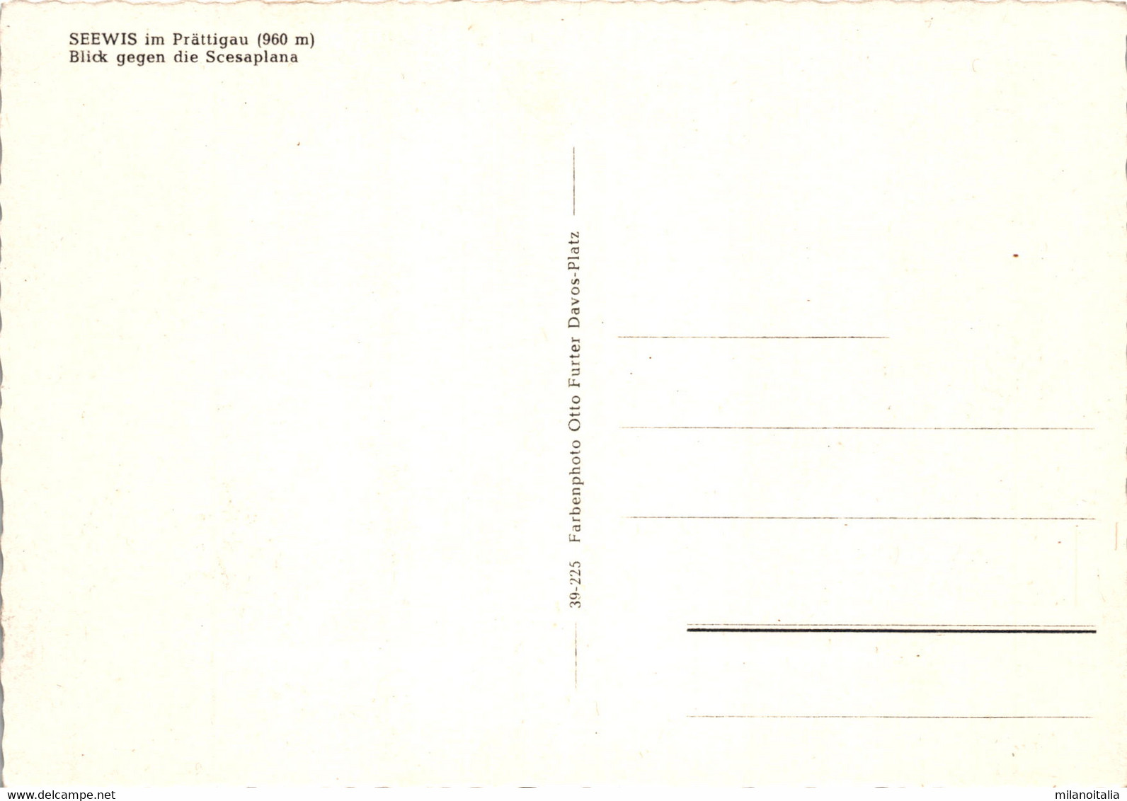 Seewis Im Prättigau (39-225) - Seewis Im Prättigau