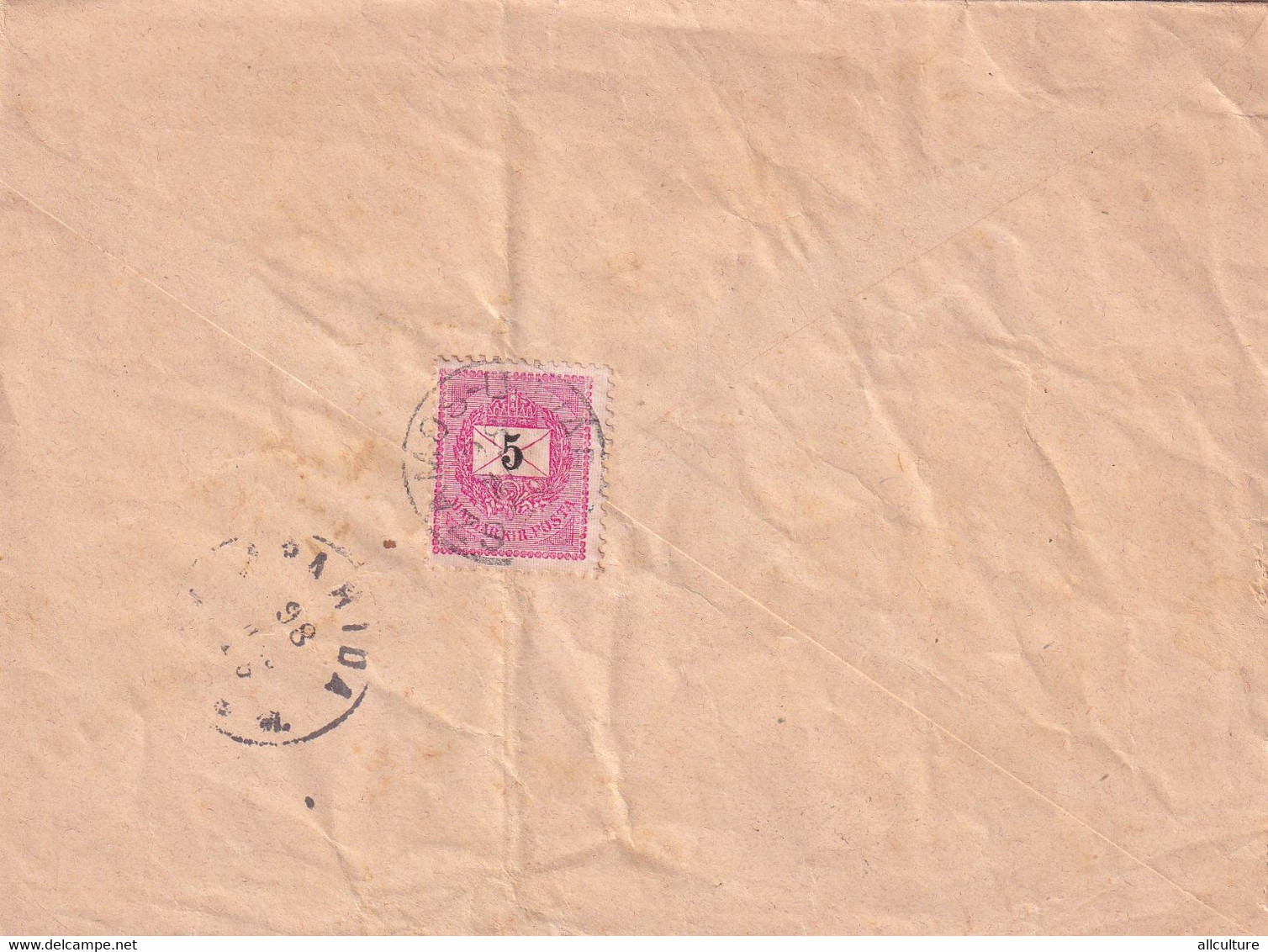 A8485- LETTER TO APAHIDA CLUJ STAMP ON COVER 1898 MAGYAR POSTA USED - Storia Postale