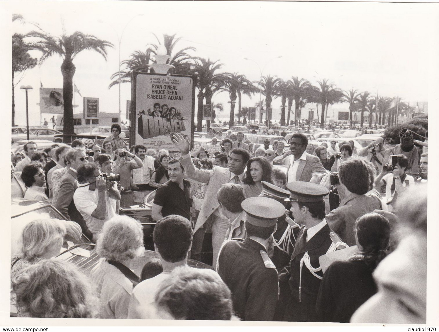 CASSIUS CLAY - MOHAMMED ALI - PUGILE - FOTOGRAFIA - AL FESTIVA DI CANNES - FRANCIA - 1978 - Trading Cards