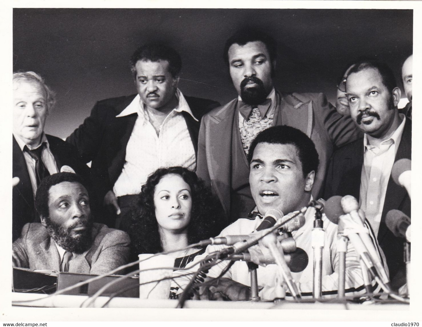 CASSIUS CLAY - MOHAMMED ALI - PUGILE - FOTOGRAFIA  - 1978 - Trading-Karten