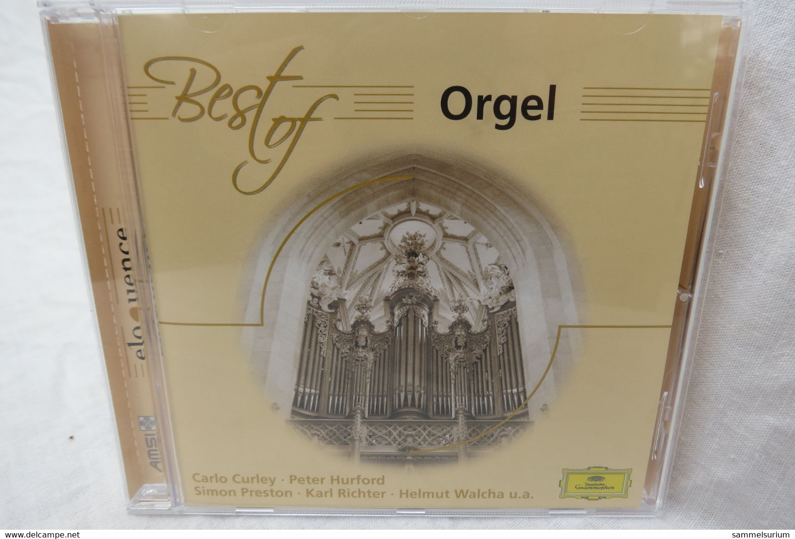 CD "Best Of Orgel" Div. Interpreten - Religion & Gospel