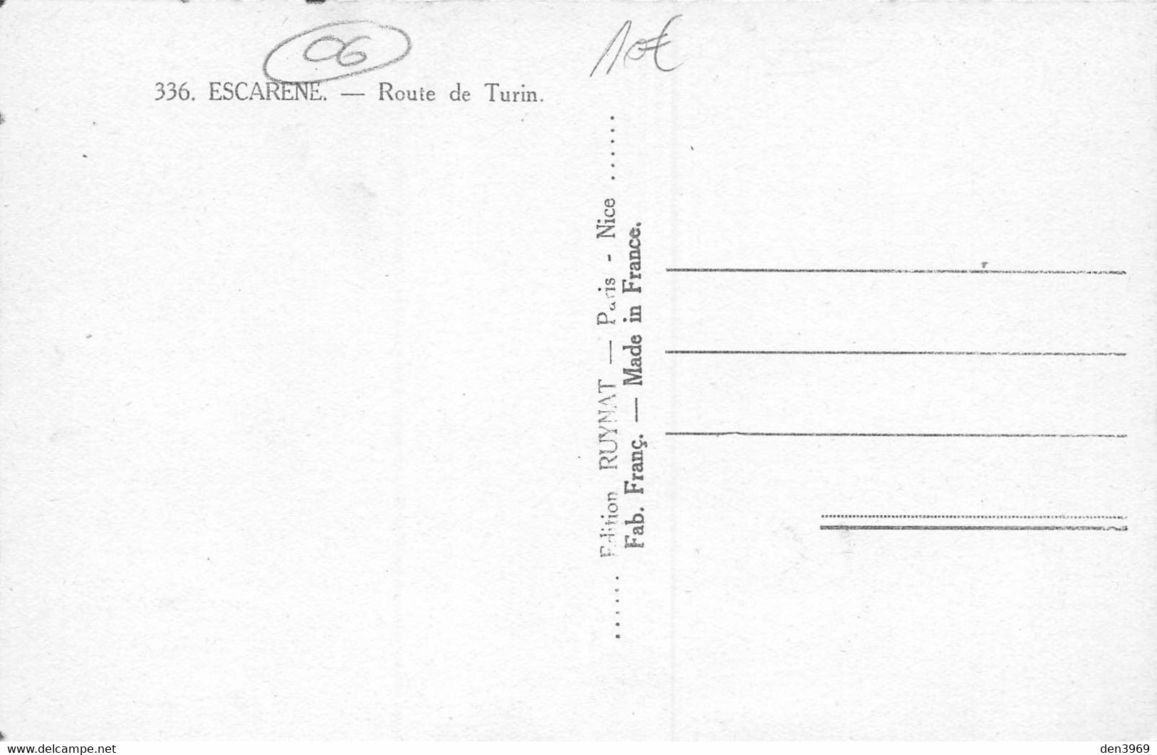 L'ESCARENE - Route De Turin - Viaduc - L'Escarène