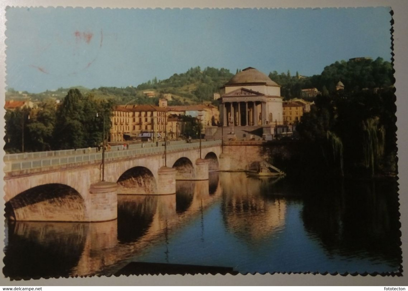 Torino - Ponte Vittorio Emanuele E Gran Madre Di Dio - Viaggiata - Ponts