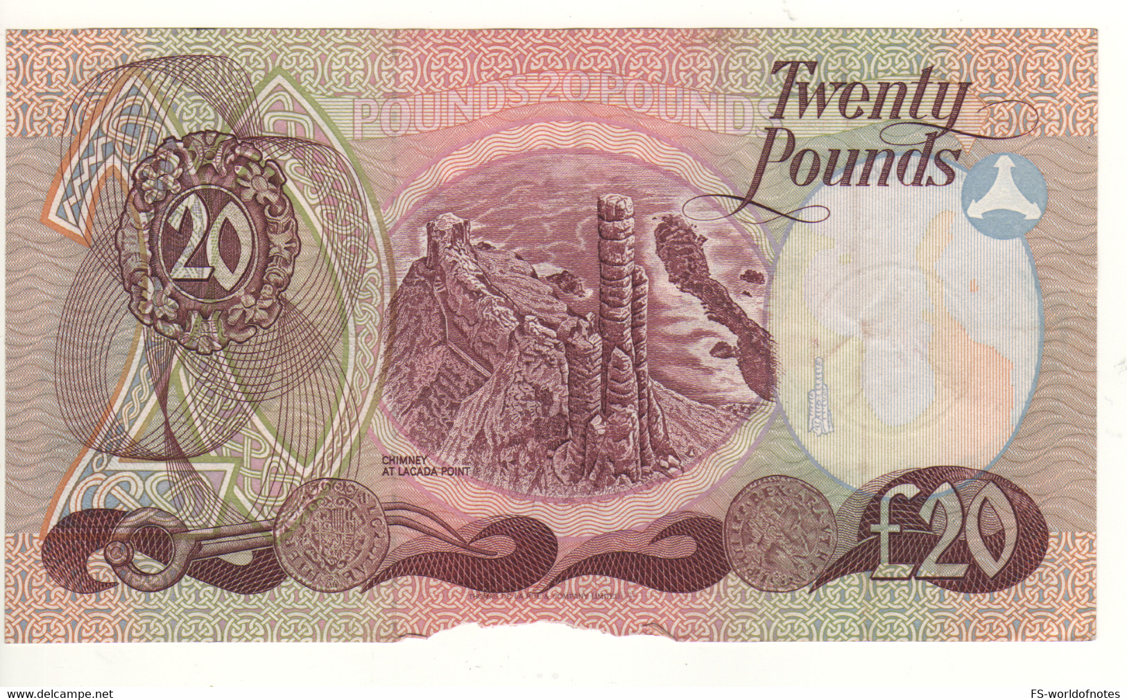 Northern  IRELAND  20 Pounds  P8c  (ALLIED IRISH BANKS  1st January 1990) - 20 Pounds