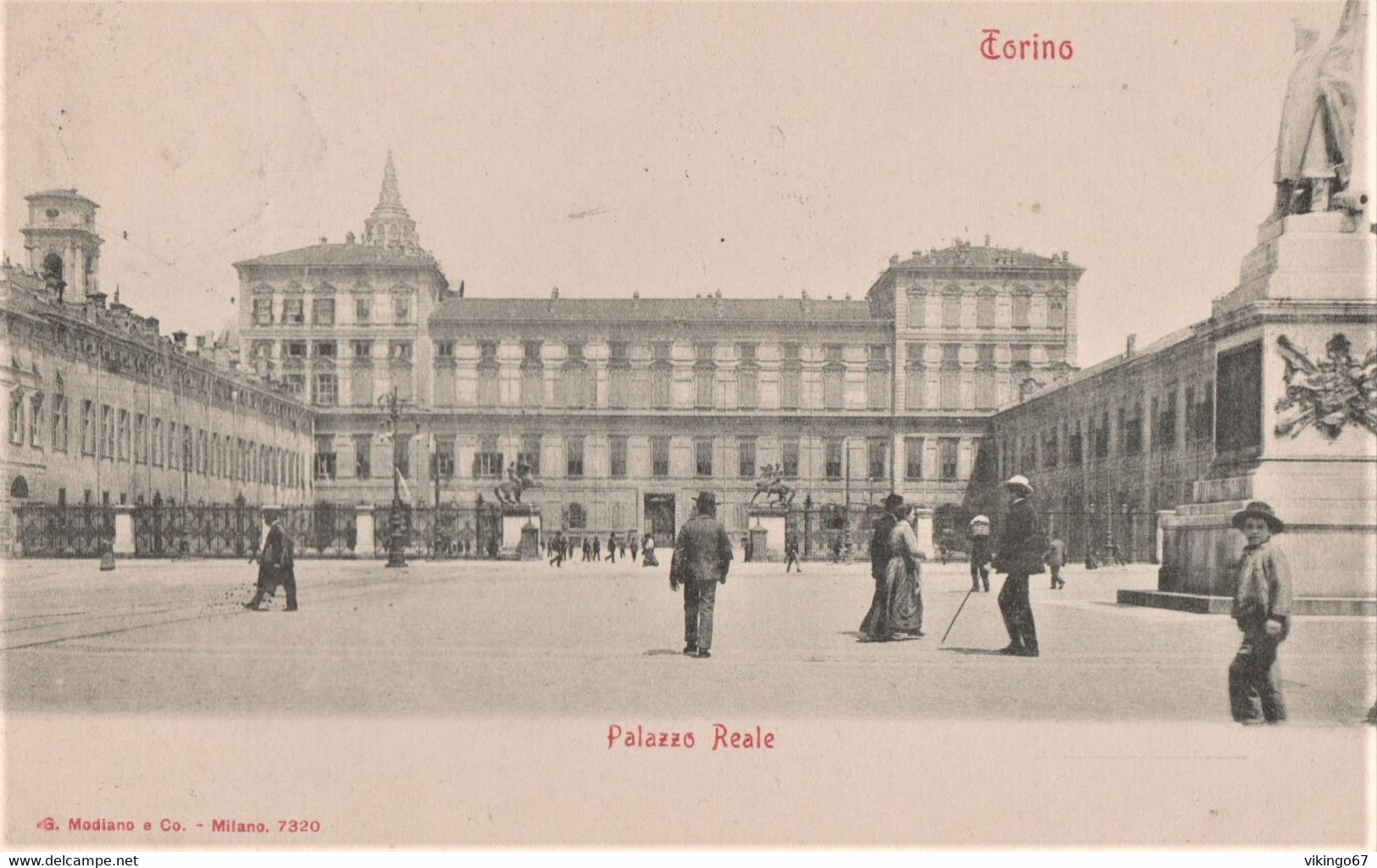 4930- TORINO - PALAZZO REALE  (1904) - Palazzo Reale