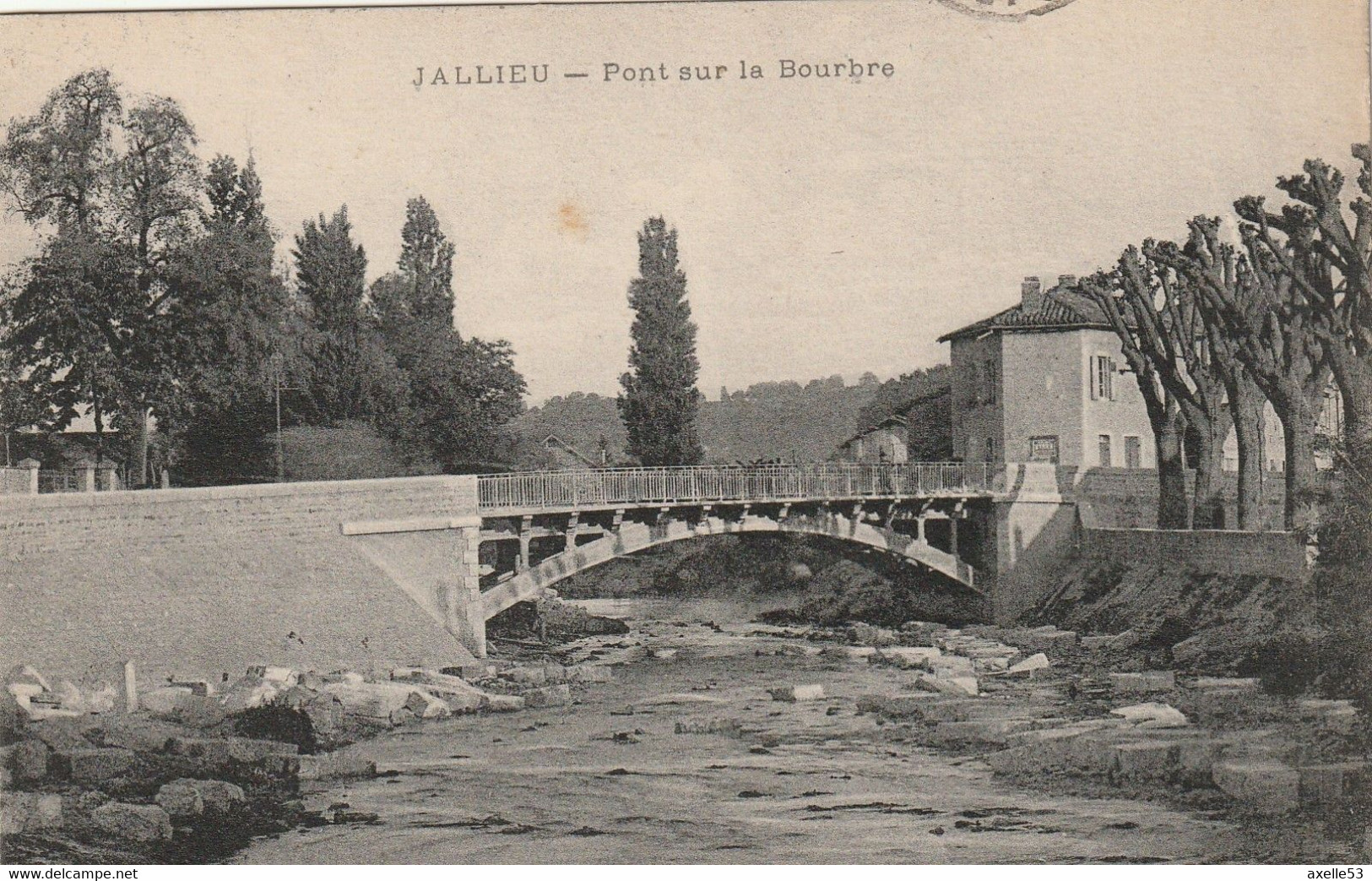 Jallieu 38 (4789)  Pont Sur La Bourbre - Jallieu