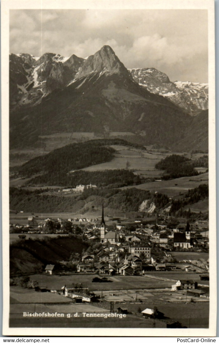 11399 - Salzburg - Bischofshofen Gegen Das Tennengebirge , Panorama - Gelaufen - Bischofshofen