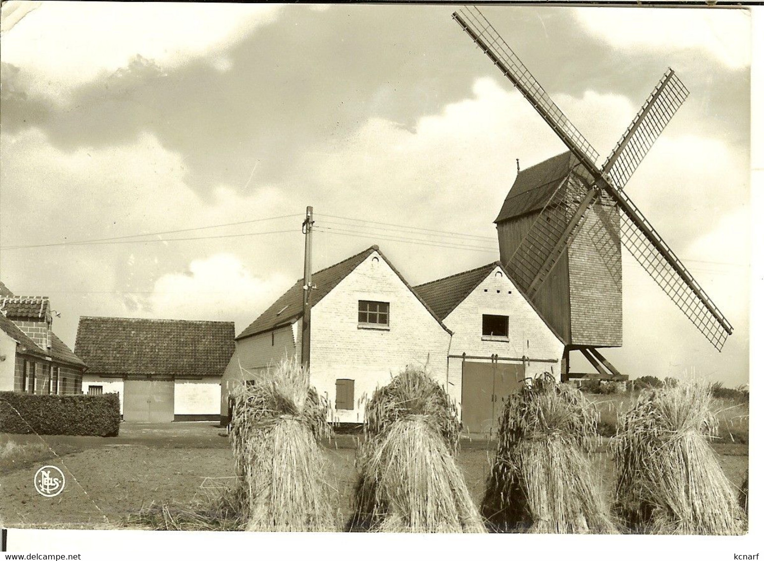 CP De SINT-MARTENS-LATEM ( Laethem-Saint-Martin ) " Houten Standaardmolen " - Sint-Martens-Latem