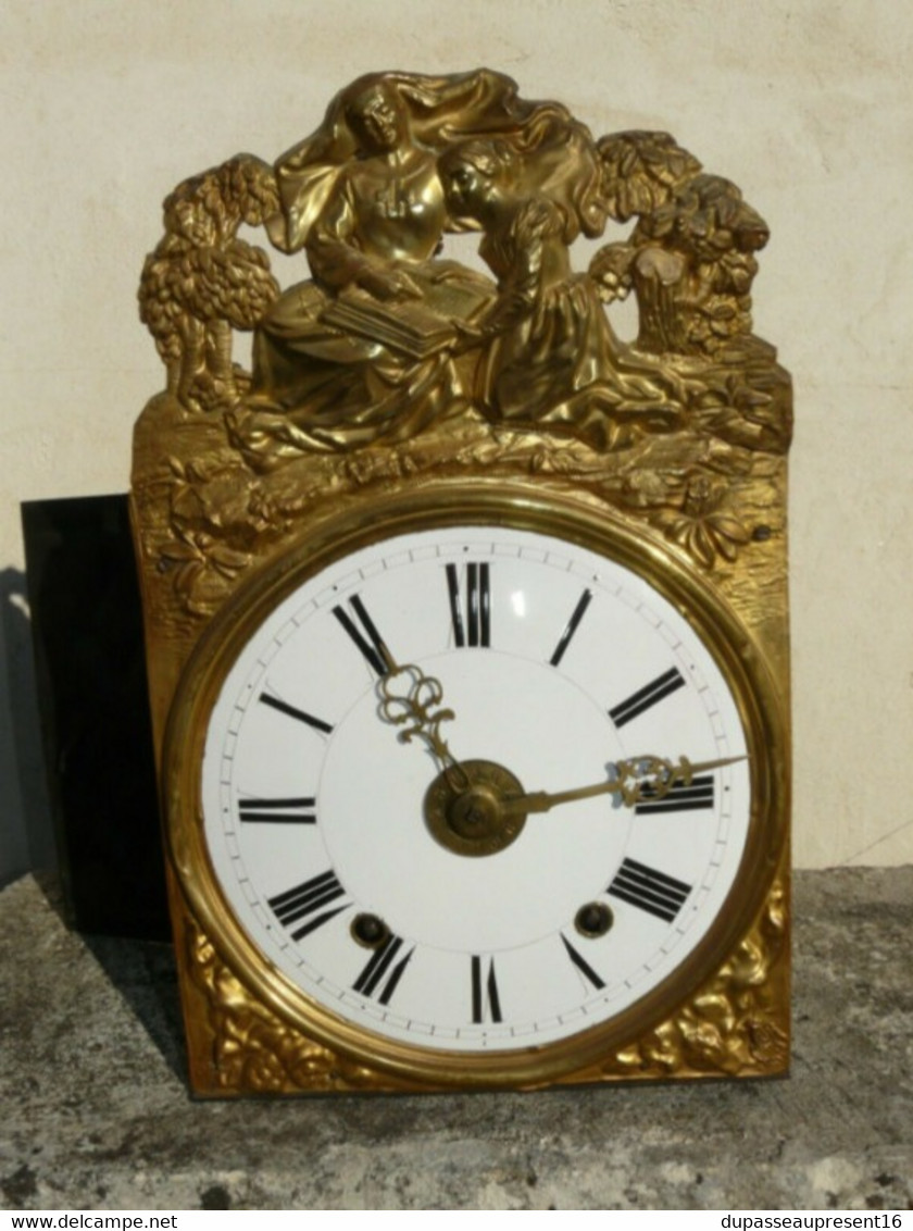 MOUVEMENT HORLOGE PENDULE COMTOISE Fonction réveil sonnerie CLOCHE RELIGIEUSE