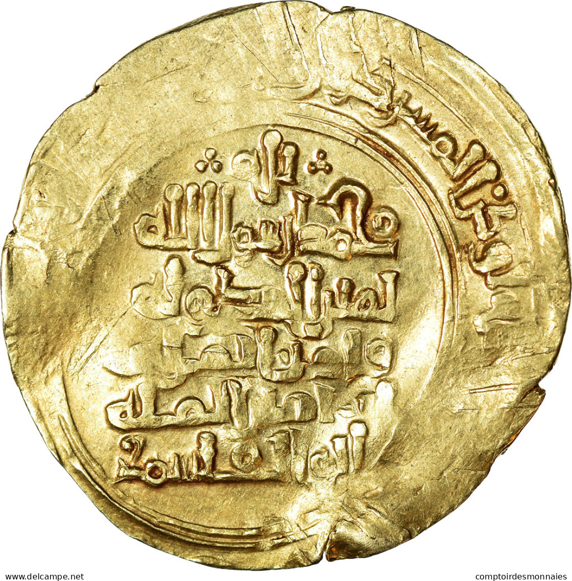 Monnaie, Ghaznavids, Yamin Al-Dawla, Dinar, Herat, TB+, Or - Islamitisch