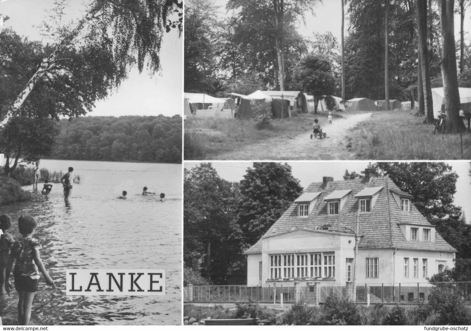 AK Wandlitz OT Lanke Liepnitzsee Zeltplatz Kinderheim - Wandlitz