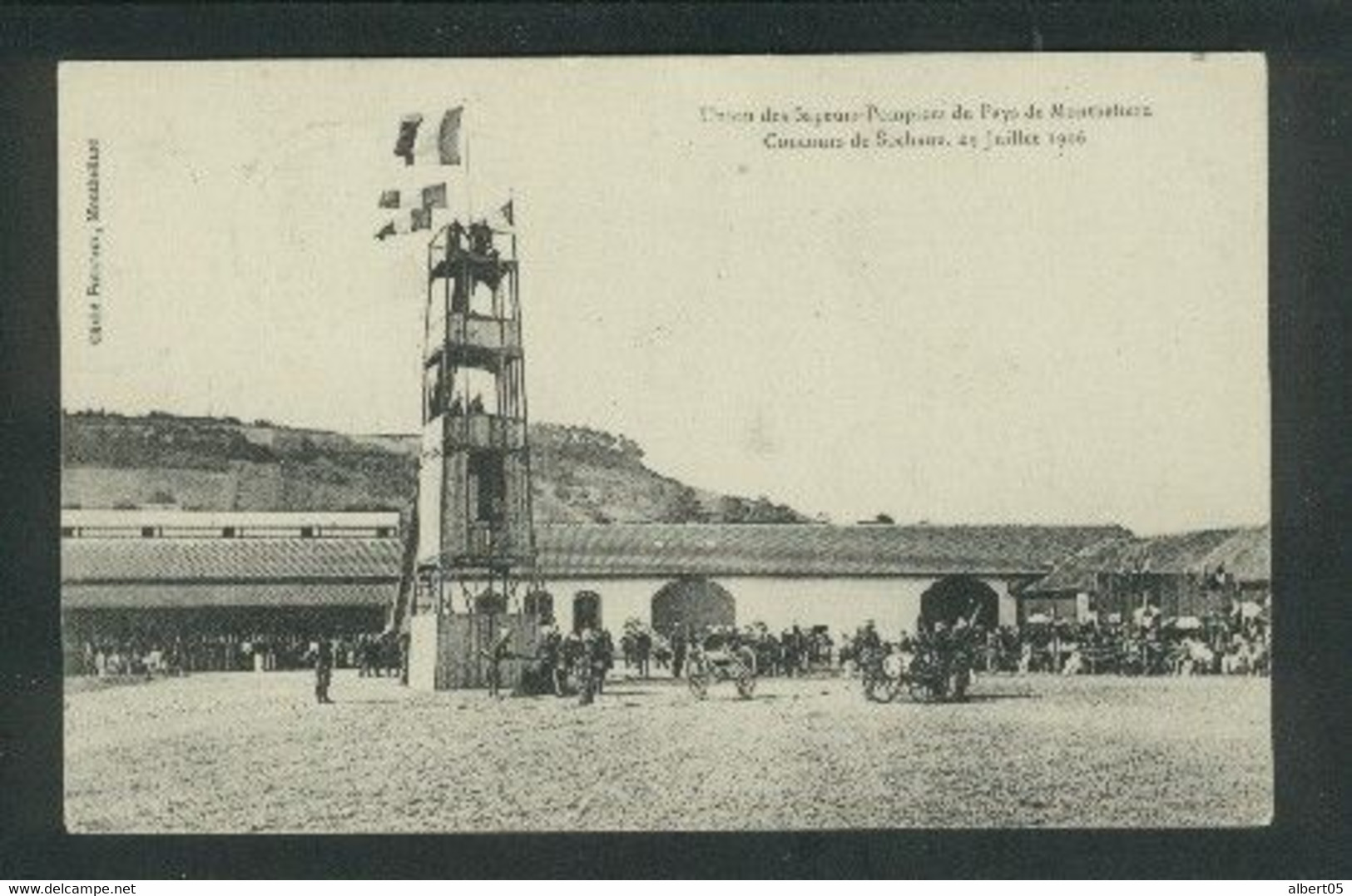 Union Des Sapeurs-Pompiers Du Pays De Montbéliard - Concours De Sochaux Le 29 Juillet 1906 - Sochaux