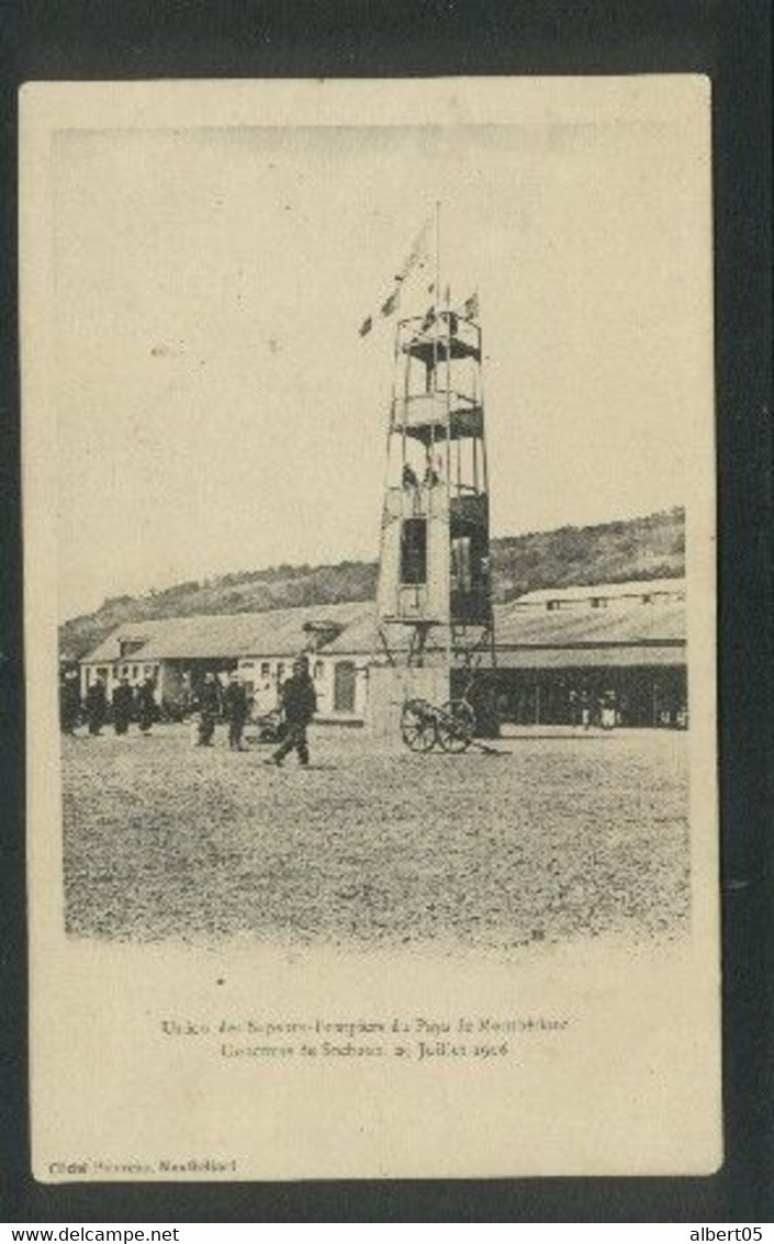 Union Des Sapeurs-Pompiers Du Pays De Montbéliard - Concours De Sochaux Le 29 Juillet 1906 - Sochaux