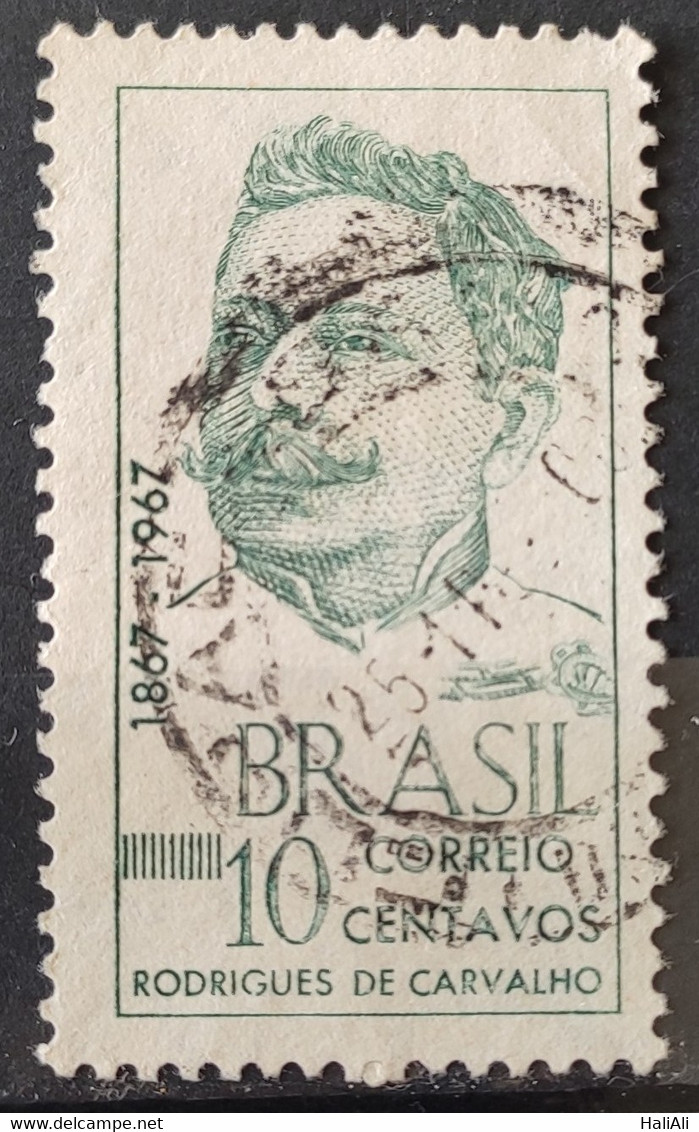 C 588 Brazil Stamp Centenary Of Rodrigues De Carvalho 1967 Circulated 2 - Other & Unclassified