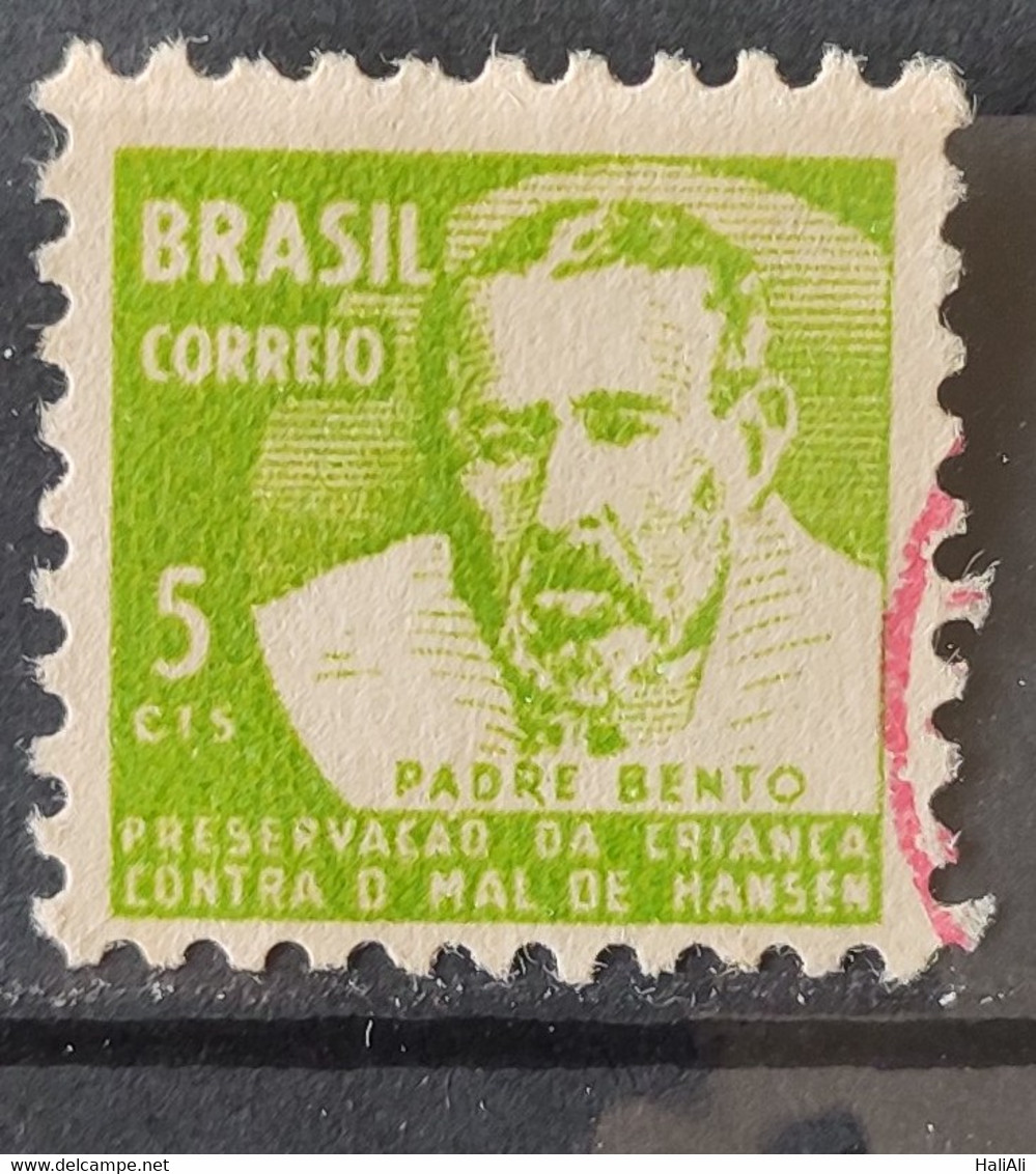 C 620 Brazil Stamp Campaign Against Leprosy Leprosy Father Benedict Religion Health H13 1968 Circulated 1 - Andere & Zonder Classificatie