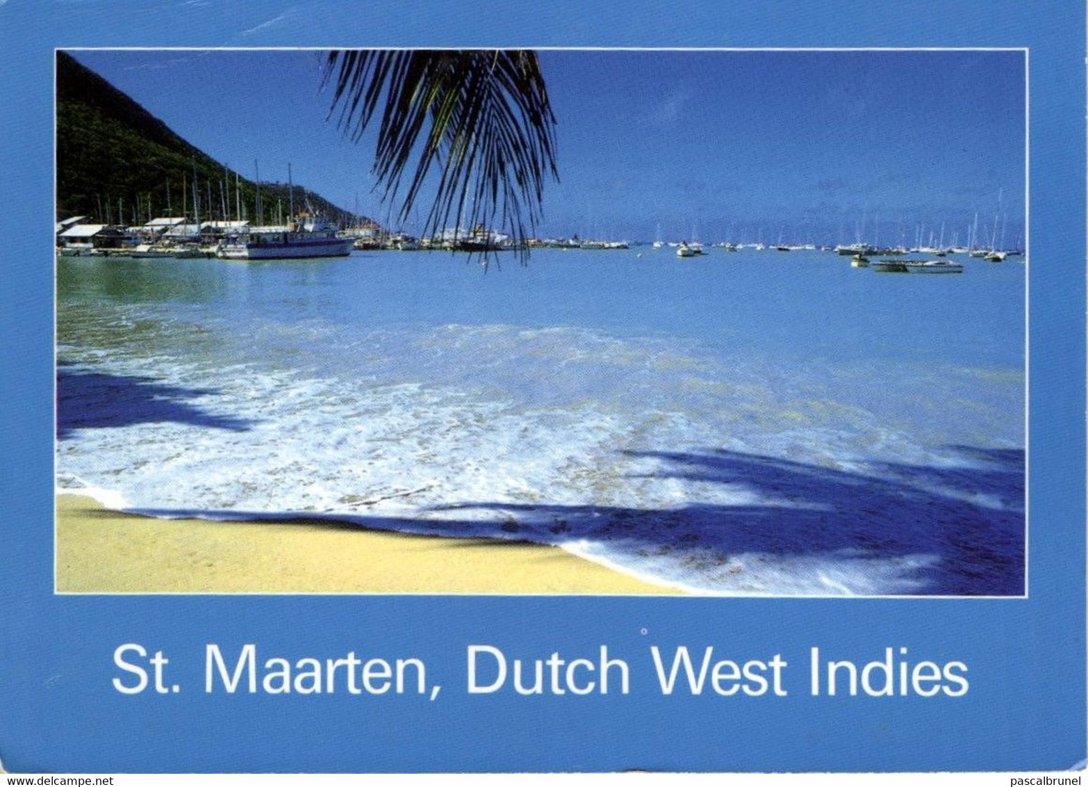 ST.MAARTEN - SAINT MARTIN - DUTCH WEST INDIES - THE BEACH OF GREAT BAY - MARINAS - Saint-Martin