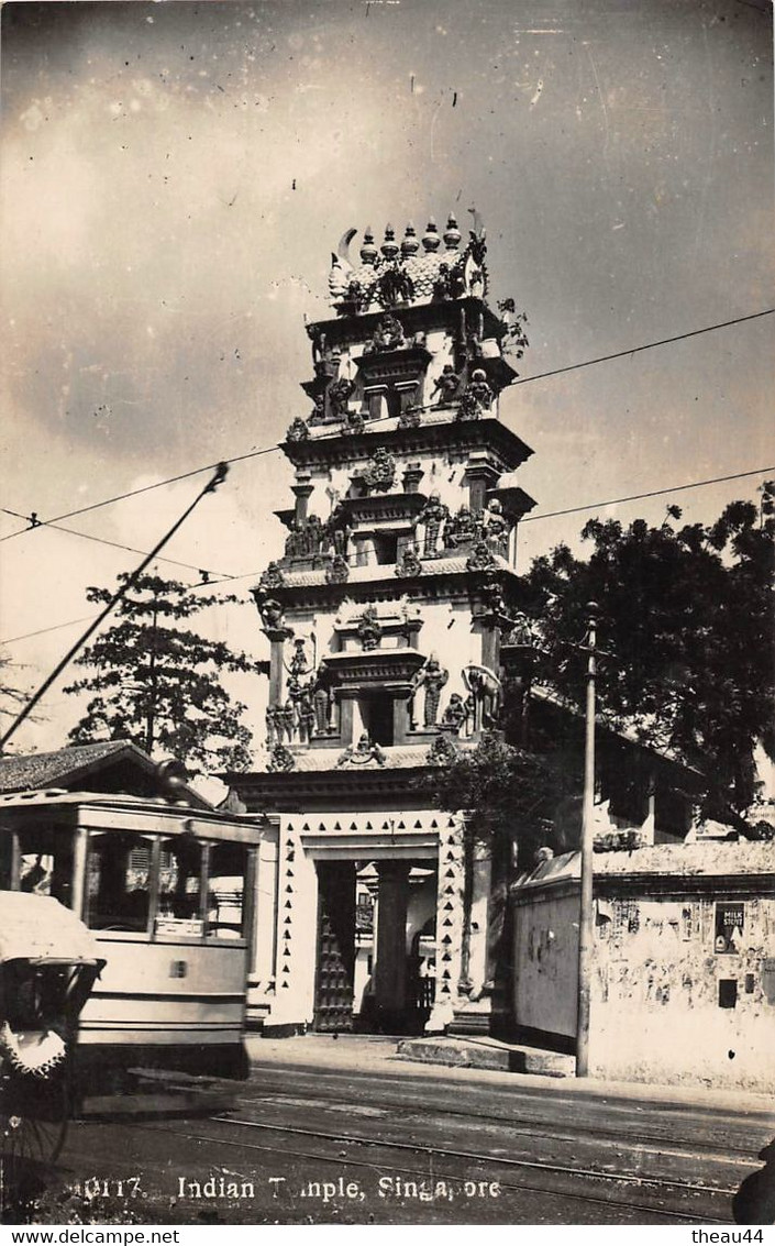 ¤¤  -   SINGAPOUR   -    Carte-Photo   -  Indian Temple Singapore      -   ¤¤ - Singapore